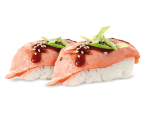 Nigiri Sake Flamed