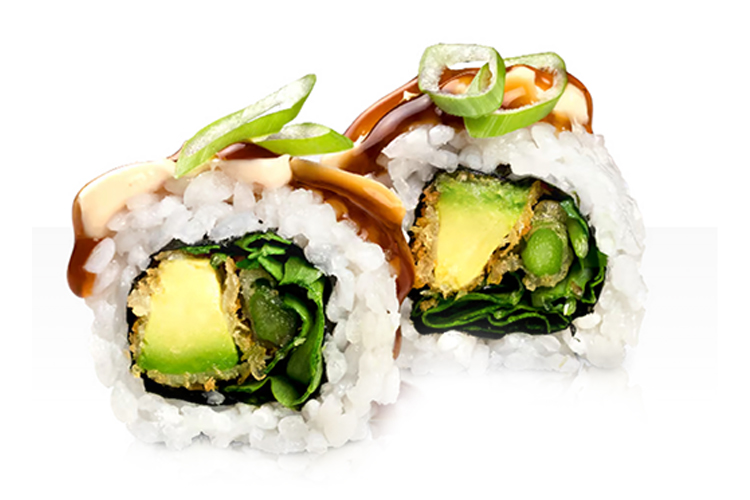 vegetarisches Sushi
