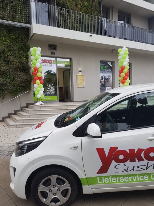 Yoko Sushi Erfurt außen m Auto